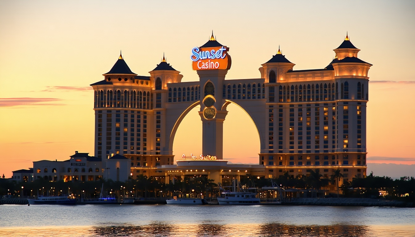 Sunset Casino & Suites logo